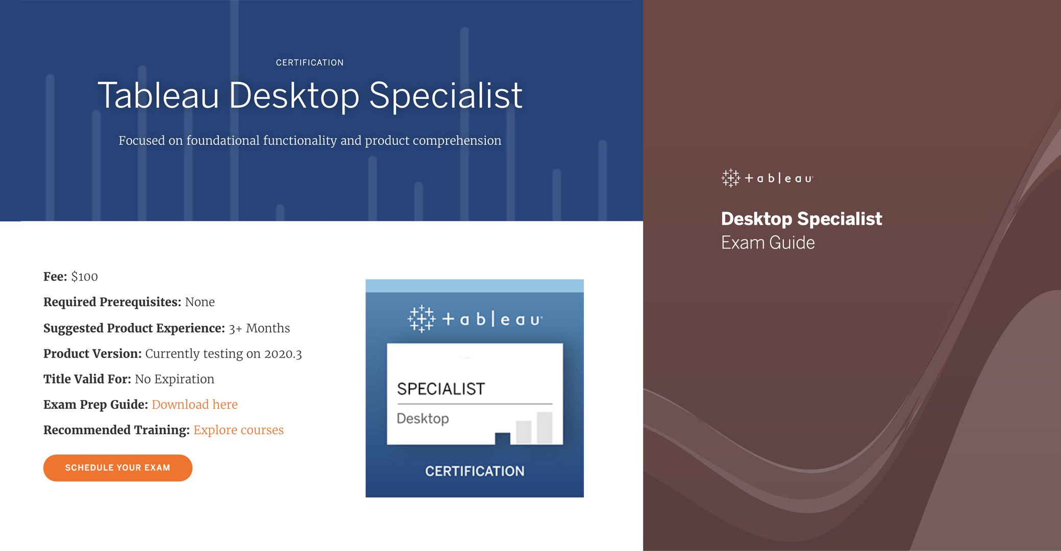 it's time to ace the tableau desktop specialist exam