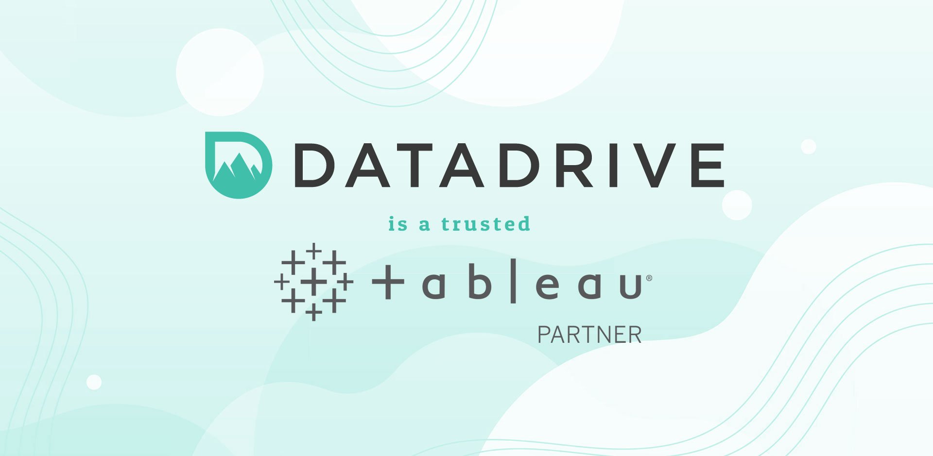 DataDrive is a Tableau Partner